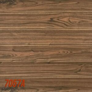 Eternal Parquet Pannelli 3D Autoadesivi in PE 70X70cm Mattoni o Legno Resistenti, isolanti, idrorepellenti, economici - LEGNO SCURO 7057A