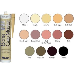 bona Gap Master stucco elastico nei colori dei vari legnami, per stuccare parquet battiscopa - FAGGIO SCURO