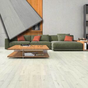 Eternal Parquet Pavimento in laminato 7mm Click Spazzolato ICE OAK 197x1205 - 10 anni garanzia