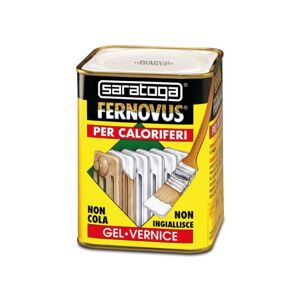 Saratoga FERNOVUS SPECIALE PER CALORIFERI 750 ML. VERNICE GEL BIANCO GHIACCIO 88650002