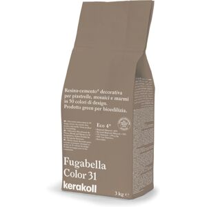 Kerakoll FUGABELLA COLOR 31 FUGANTE IBRIDO IN RESINA-CEMENTO DECORATIVO PER LA STUCCATURA DI PIASTRELLE MOSAICI E MARMI 3 KG. 36931