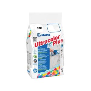 Mapei ULTRACOLOR PLUS MALTA CEMENTIZIA AD ALTE PRESTAZIONI 5 KG. COLORE 100 BIANCO 6010045A