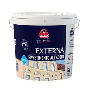 BOERO FAI DA TE Pittura al quarzo  Externa bianco opaco, 10 l