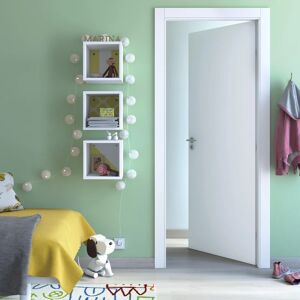 Leroy Merlin Porta battente Cream bianco L 70 x H 210 cm reversibile