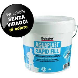 AGUAPLAST Stucco in pasta per esterno  Rapid Fill 5 kg grigio