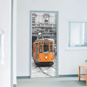 Leroy Merlin Sticker Milan tram 83x210 cm multicolore