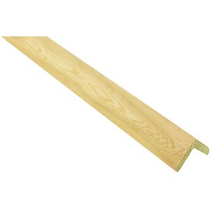 Leroy Merlin Paraspigolo per perlina in legno colore naturale 28x28 x L 2000 mm