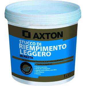 AXTON Stucco in pasta alleggerita per esterno  1 kg bianco