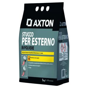 AXTON Stucco in polvere per esterno  per esterno 5 kg grigio