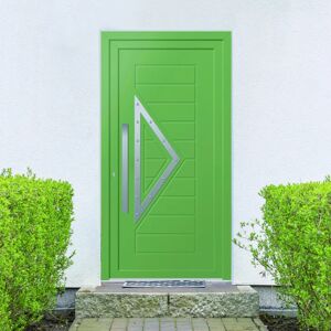 Leroy Merlin Portoncino d'ingresso Modern3 verde/verde L 90 x H 210 cm apertura destra