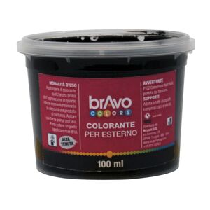 Bravo Colorante liquido  universale per esterni 100 ml nero ossido