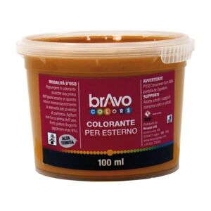 Bravo Colorante liquido  universale per esterni 100 ml giallo ossido