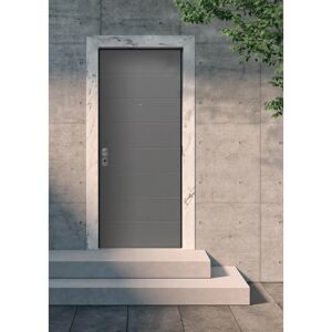 Yale Porta blindata  Dove grigio/grigio L 90 x H 210 cm apertura destra
