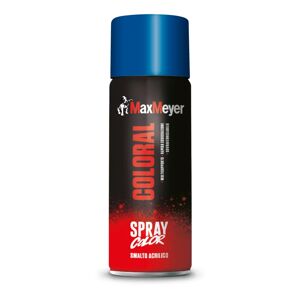 MAXMEYER Smalto spray  base solvente ral 5010 blu lucido 0.4 L