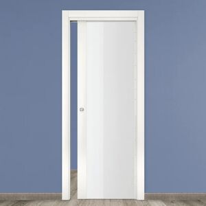 COOPLEGNO Porta scorrevole Madera Vetrata bianco L 60 x H 210 cm reversibile