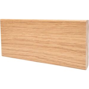 Leroy Merlin Battiscopa Superior in legno impiallacciato rovere Sp 13 mm, H 2.4 cm x L 2.4 m, 10 pezzi