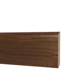 Leroy Merlin Battiscopa Superior in legno impiallacciato noce Sp 13 mm, H 2.4 cm x L 2.4 m, 10 pezzi