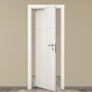 COOPLEGNO Porta rototraslante City bianco L 80 x H 210 cm sinistra