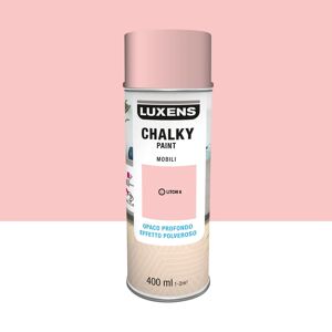 LUXENS Smalto spray  Chalky base solvente rosa litchi 6 opaco 0.4 L