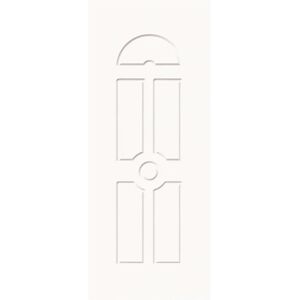 Leroy Merlin Pannello per porta d'ingresso P087 pellicolato pvc frassino bianco L 92  x H 210.5 cm, Sp 6 mm apertura reversibile