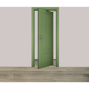 COOPLEGNO Porta rototraslante Nobel verde L 70 x H 210 cm destra