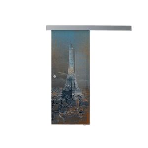 Leroy Merlin Anta per porta scorrevole Eiffel in vetro multicolore L 88 x H 215 cm destra