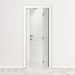 Leroy Merlin Porta pieghevole a libro asimmetrica Oxford bianco latte L 90 x H 210 cm