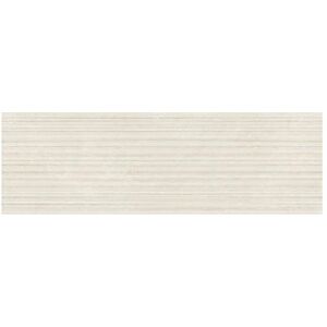 Marazzi Pasta Bianca Effetto Pietra Stream Ivory Struttura Fiber 3d M9pt 25x76 Cm. (Confezione Mq. 1,14)