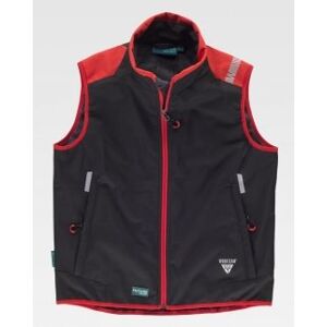 Workteam 100 Gilet Workshell bicolore neutro o personalizzato