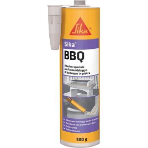 Tecnomat ADESIVO SIKA PER ASSEMBLAGGIO BBQ 500ml RESISTENTE ALTE TEMPERATURE PRESA RAPIDA