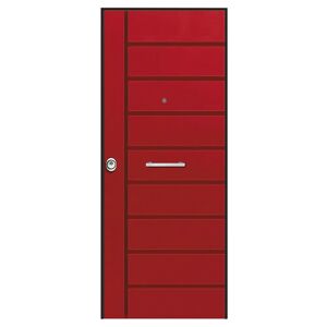 Tecnomat PORTA BLINDATA GLAUKO RED FALSO TELAIO APERTURA SPINTA A DESTRA 210x90 cm (HxL) CLASSE 3