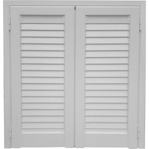 Tecnomat PERSIANA IN ALLUMINIO BIANCO OPACO 2 ANTE 140x120 cm (LxH)