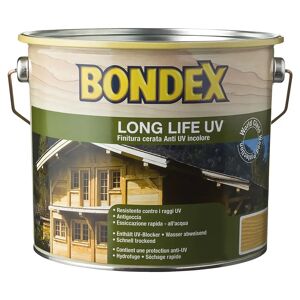 Bondex FINITURA CERATA  LONG LIFE ANTI UV 2,5 l INCOLORE PRONTO USO 10-14 m² CON 1 l
