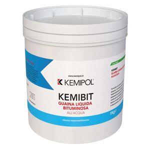 Kemipol GUAINA LIQUIDA BITUMINOSA KEMIBIT 1 kg   BASE ACQUA