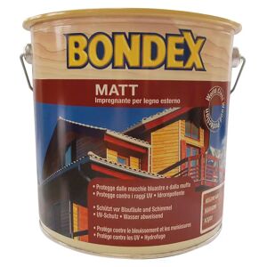 Bondex IMPREGNANTE SOLVENTE  MATT 5 l MOGANO PRONTO ALL'USO 10-16 m² CON 1 l
