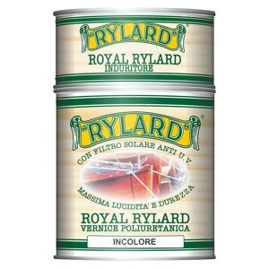 Rylard VERNICE POLIURETANICA  750 ml TRASPARENTE BICOMPONENTE 12 m² CON 1 l DA DILUIRE