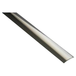 Tecnomat PROFILO GIUNZIONE ACCIAIO INOX ADESIVO 900x28 mm (HxL)