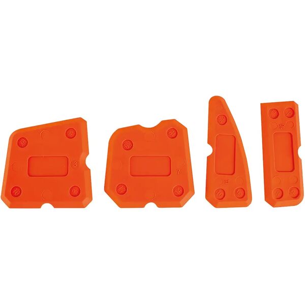 kapriol set 4 pezzi liscia fughe  per silicone ed acrilico 16 profili differenti