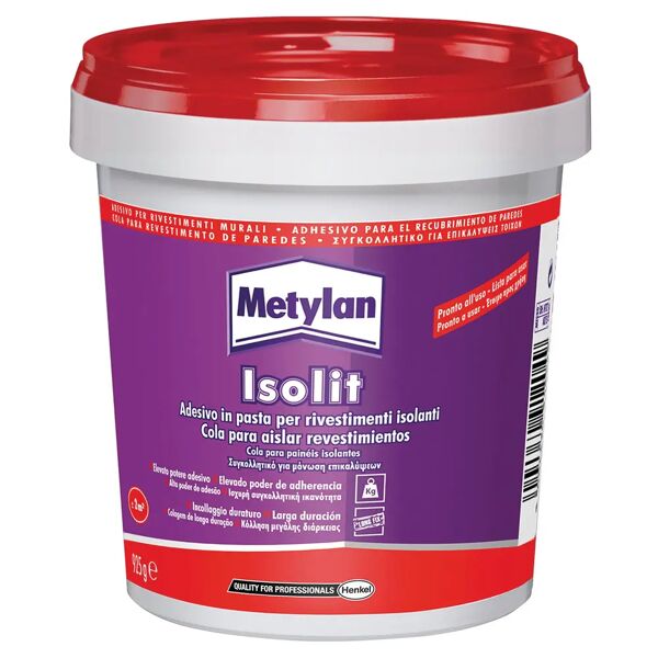 metylan adesivo isolit  925 g per rivestimenti isolanti