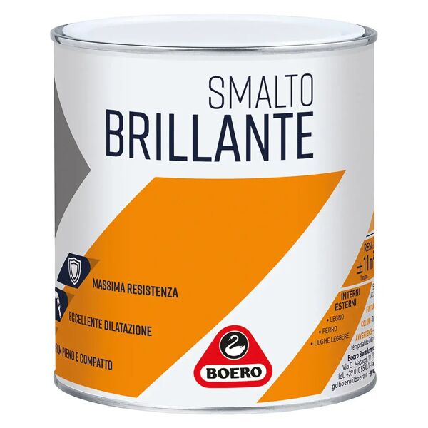 boero smalto solvente brillante  blu cielo 0,75 l ferro legno 12 m² con 1 l pronto uso