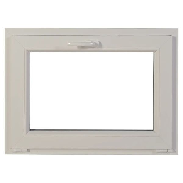 tecnomat finestra in pvc bianca apertura vasistas 80x45 cm (lxh)