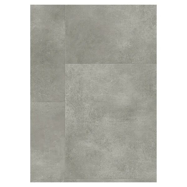 gerflor pavimento lvt click  72,9x39,2 cm grigio cemento chiaro plancia da 2,28 m²/pacco