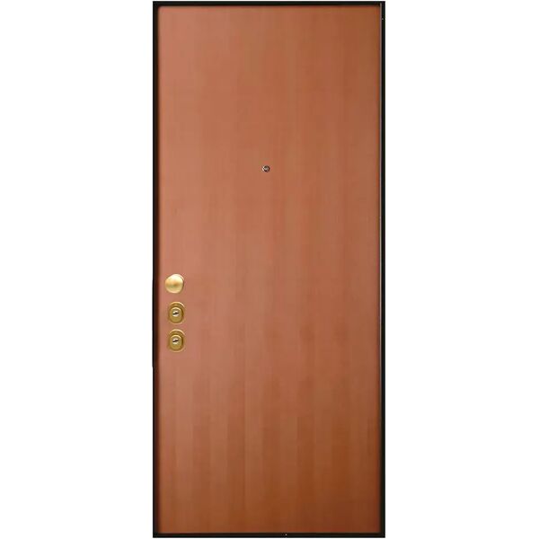 tecnomat porta blindata wood doppio cilindro apertura spinta a destra 210x90 cm (hxl)