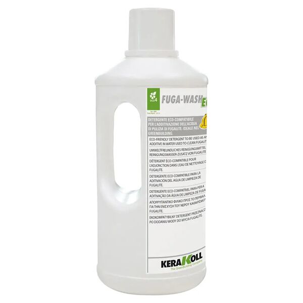 kerakoll fuga-wash eco 1,5 l  additivo detergente ecocompatibile