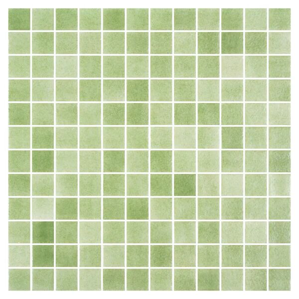 tecnomat mosaico verde 31x46 cm tessere da 2,5x2,5 cm pasta di vetro
