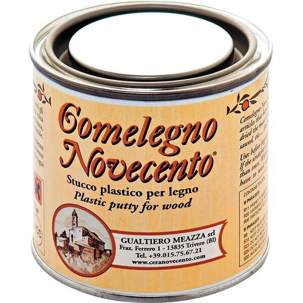 cera_novecento stucco plastico comelegno novecento per legno 250 ml mogano pronto uso