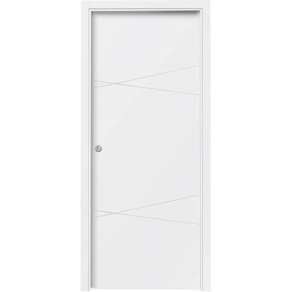 tecnomat porta da interno twixa  scorrevole interno muro  l70xh210 cm