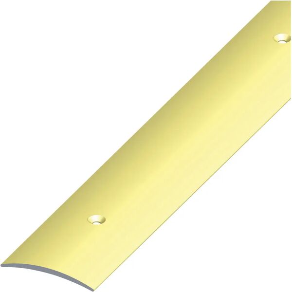 tecnomat profilo raccordo alluminio ottone 40x5mm 2m