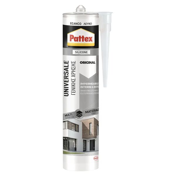 pattex silicone acetico  universale bianco 280 ml