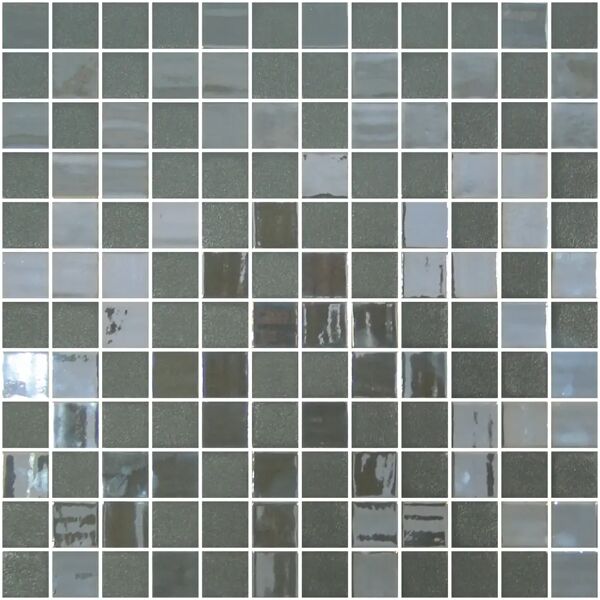 tecnomat mosaico mix iridis stone gris rete 31,1x31,1x0,49 cm vetro vendita al foglio